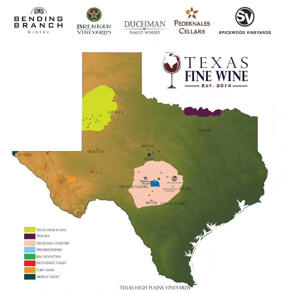 Texas Ava Map
